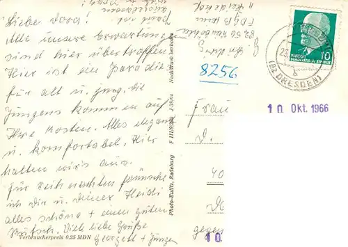 AK / Ansichtskarte  Weinboehla FDGB Erholungsheim Zimmer Gastraeume