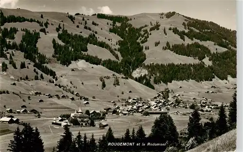 AK / Ansichtskarte  Rougemont_Pays-d_Enhaut et le Rodomont