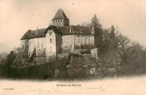 AK / Ansichtskarte  Yverdon-les-Bains_VD Chateau de Bionay