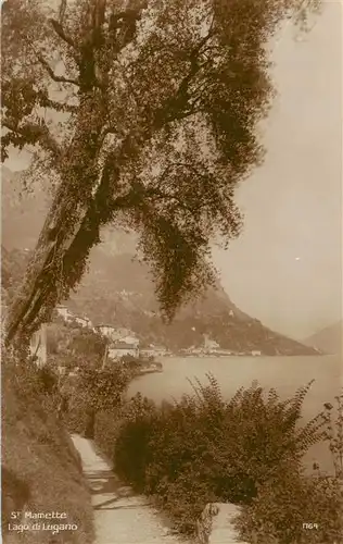 AK / Ansichtskarte 73919940 Mamette_San_Mamette_Lago_di_Lugano_IT Panorama