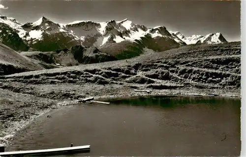 AK / Ansichtskarte  Hahnenmoospass_BE Adelboden Lenk Mittaghorn Wildhorn Niesenhorn Spitzhorn