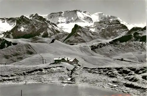 AK / Ansichtskarte  Hahnenmoospass_BE Adelboden Lenk Wildstrubel Regenbolshorn