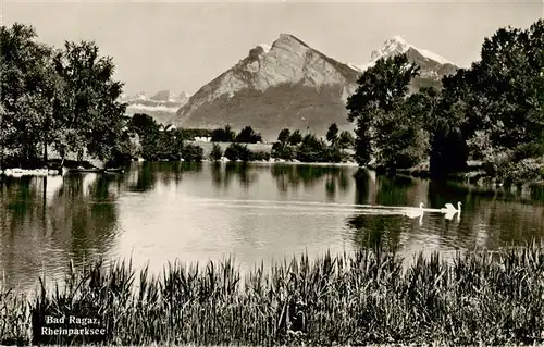 AK / Ansichtskarte  Bad_Ragaz_Ragatz_SG Rheinparksee