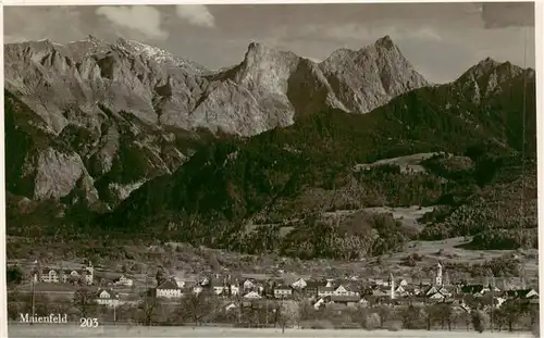 AK / Ansichtskarte  Maienfeld_GR Panorama