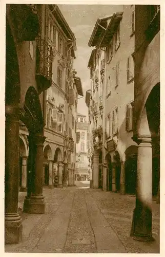 AK / Ansichtskarte  Lugano_Lago_di_Lugano_TI Via Pessina