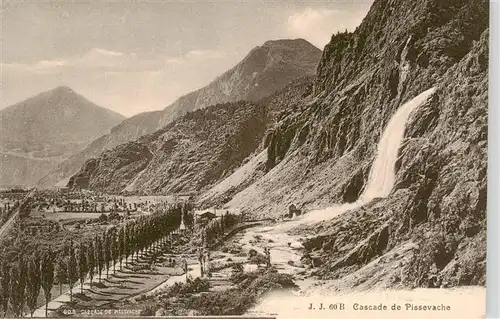 AK / Ansichtskarte  Pissevache_Cascade_de_Vernayaz_VS Panorama
