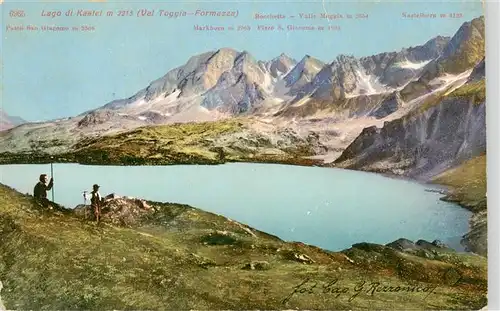 AK / Ansichtskarte  Lago_di_Kastel_San_Giacomo_Passo_TI Panorama