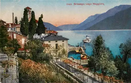 AK / Ansichtskarte  Brissago_Lago_Maggiore_TI Panorama