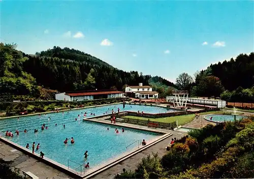 AK / Ansichtskarte  Lindenfels_Odenwald Freibad