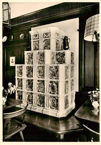 AK / Ansichtskarte  Basel_BS Weinrestaurant Urbanstube Kachelofen