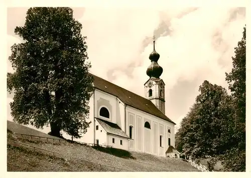 AK / Ansichtskarte  Ruhpolding Pfarrkirche St Georg