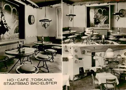 AK / Ansichtskarte  Bad_Elster HO Cafe Toskana Gastraeume