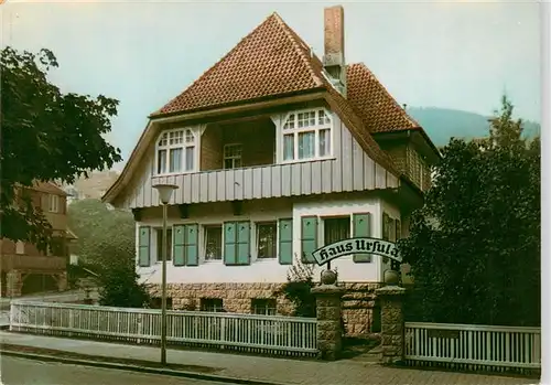 AK / Ansichtskarte  Bad_Harzburg Haus Ursula