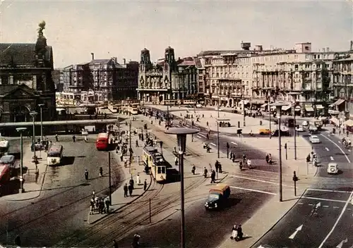 AK / Ansichtskarte  Strassenbahn_Tramway-- Frankfurt am Main Hauptbahnhof