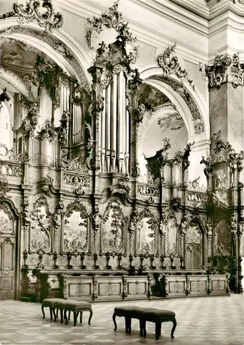 AK / Ansichtskarte 73920150 Orgel_Kirchenorgel_Organ_Orgue Basilika Ottobeuren Allgaeu 