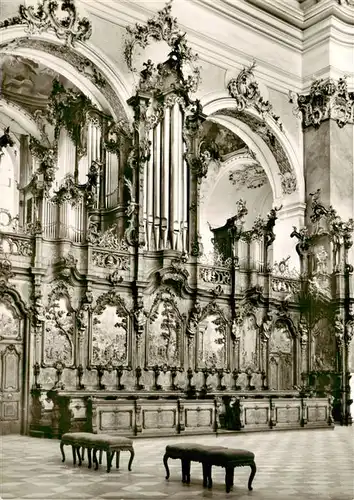 AK / Ansichtskarte  Orgel_Kirchenorgel_Organ_Orgue Basilika Ottobeuren Allgaeu 