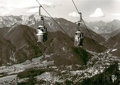 AK / Ansichtskarte  Seilbahn_Cable-Car_Telepherique Kathrin Bad Ischl 