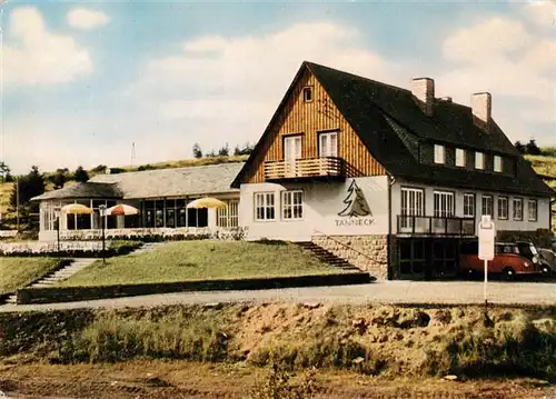 AK / Ansichtskarte  Schulenberg_Oberharz Hotel Gaststaette Tanneck