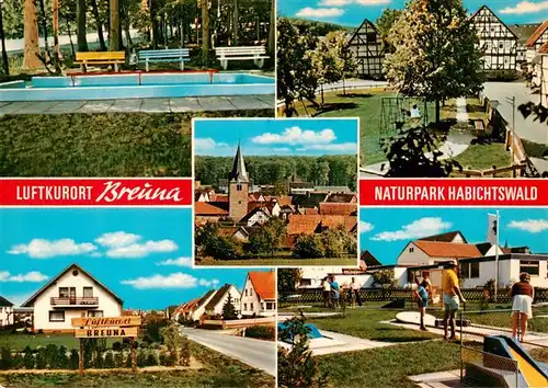 AK / Ansichtskarte 73920162 Breuna_Hessen Naturpark Habichtswald Teilansichten Minigolfanlage