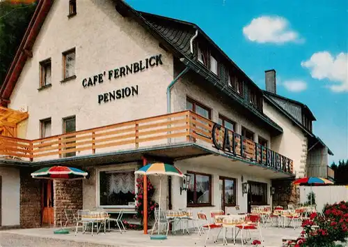 AK / Ansichtskarte  Schwalefeld Cafe Fernblick Pension