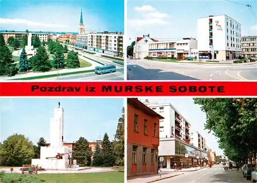 AK / Ansichtskarte  Murske_Sobote_Murska_Sobota_Slovenia Ortspartien Kirche