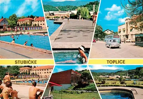AK / Ansichtskarte 73920180 Toplice_Dolenjske Schwimmbad Promenade Gasthaus Panorama