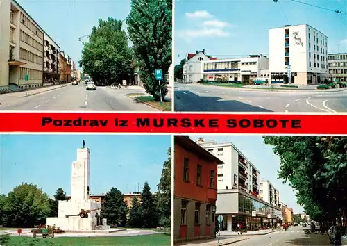 AK / Ansichtskarte  Murske_Sobote_Murska_Sobota_Slovenia Ortspartien Kirche