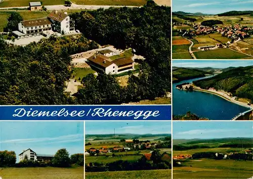 AK / Ansichtskarte 73920189 Rhenegge_Diemelsee Fliegeraufnahmen Panorama