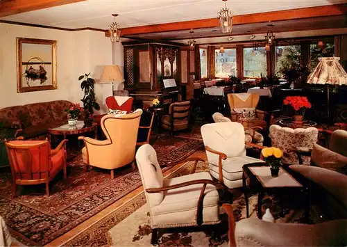 AK / Ansichtskarte  Heiden_AR Pension Nord Aufenthaltsraum