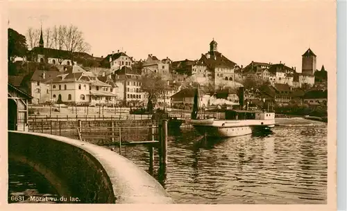 AK / Ansichtskarte  Morat_Murten_FR Vu du lac