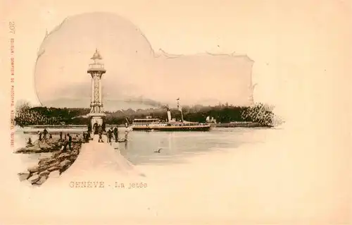 AK / Ansichtskarte  Geneve_GE La jetee