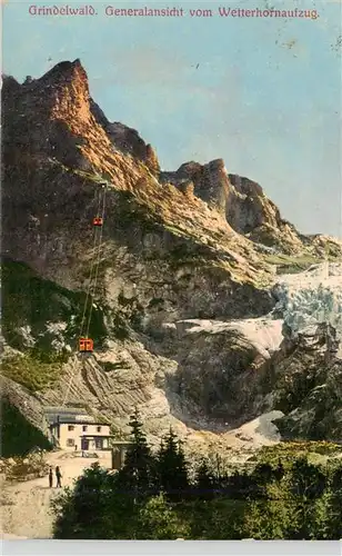 AK / Ansichtskarte  Grindelwald_BE Generalansicht vom Wetterhornaufzug