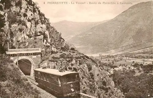 AK / Ansichtskarte  Pierrefitte-Nestalas_65_Hautes-Pyrenees LeTunnel Route de Pierrefitte a Cauterets