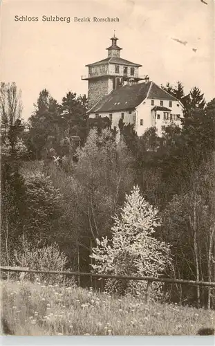 AK / Ansichtskarte  Rorschach_Bodensee_SG Schloss Sulzberg