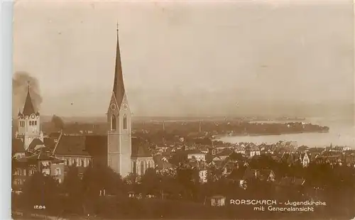 AK / Ansichtskarte  Rorschach_Bodensee_SG Jugendkirche mit Generalansicht