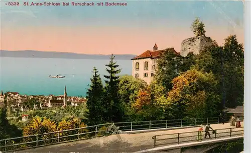 AK / Ansichtskarte  Rorschach_Bodensee_SG St Anna Schloss