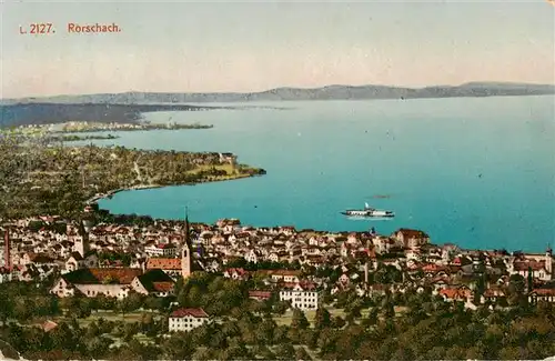 AK / Ansichtskarte  Rorschach_Bodensee_SG Panorama