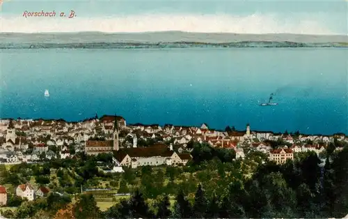 AK / Ansichtskarte  Rorschach_Bodensee_SG Panorama