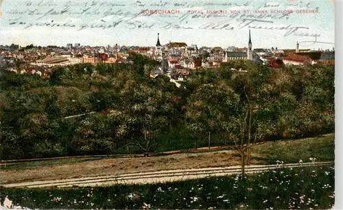 AK / Ansichtskarte  Rorschach_Bodensee_SG Ansicht vom St Anna Schloss