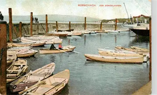 AK / Ansichtskarte  Rorschach_Bodensee_SG Gondelhafen