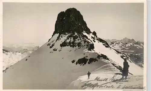 AK / Ansichtskarte  Spitzmeilen_2505m_GL Gipfelblick Militaerpost