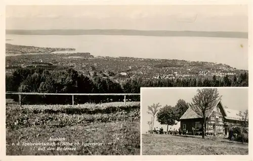 AK / Ansichtskarte  Eggersriet_SG Blick von der Speisewirtschaft zur Hoehe auf den Bodensee