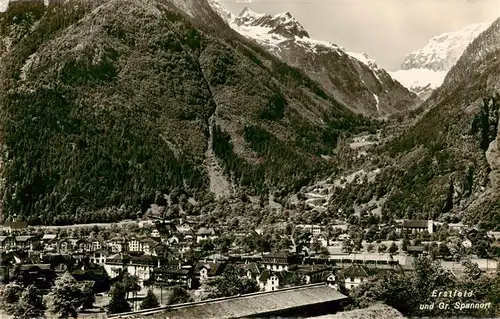 AK / Ansichtskarte  Erstfeld und Gr Spannort