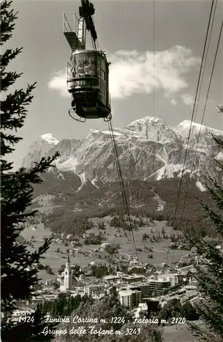 AK / Ansichtskarte  Cortina_d_Ampezzo_IT Schwebebahn