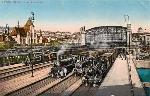 AK / Ansichtskarte  Zuerich__ZH Bahnhof