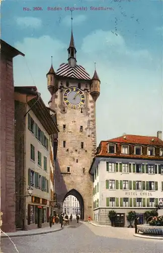 AK / Ansichtskarte  Baden__AG Stadtturm