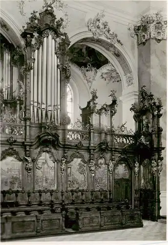 AK / Ansichtskarte  Orgel_Kirchenorgel_Organ_Orgue Basilika Ottobeuren