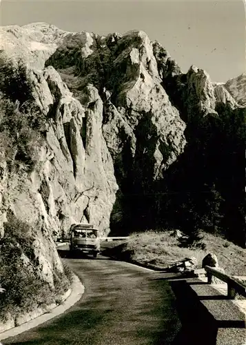 AK / Ansichtskarte  Postbus_Omnibus Kehlsteinstrasse Goellgruppe Bayerische Alpen