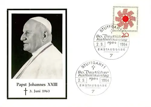 AK / Ansichtskarte  Papst_Pope_Pape Papst Johannes XXIII 