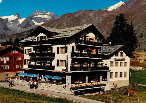 AK / Ansichtskarte  Saas-Fee_VS Hotel und Spezialitaeten Restaurant Tenne